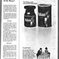 10/17/65 San Francisco Examiner, California Living Section - Story on Lion Joe Giuffre, page 3