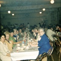 May 1967 - District 4C-4 Convention, Hoberg’s Resort, Lake County - The Ladies Luncheon being enjoyed.