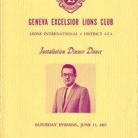 6/17/1967 - Installation of Officers, South San Francisco Elks Club - Installation Program, cover