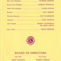 6/17/1967 - Installation of Officers, South San Francisco Elks Club -  Installation Program, inside right