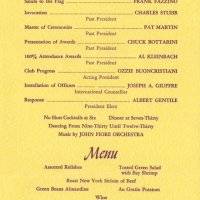 6/21/75 - Installation of Officers, Presidio Golf Club, San Francisco - Inside right