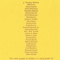 7/10/76 - Installation of Officers, Fort Mason Officers Club, San Francisco - Installation Program, Back cover