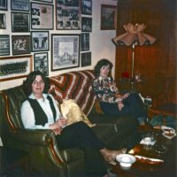 2/27/79 - District Convention Prep Meeting, Frank Ferrera’s residence, San Bruno - L to R: Margot Clews with Frances Spediacci.