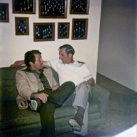 2/27/79 - District Convention Prep Meeting, Frank Ferrera’s residence, San Bruno - Joe Farrah and Charlie Bottarini.