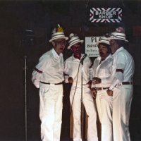 May, 2-5, 1979 - District 4-C4 Convention, El Rancho Tropicana, Santa Rosa - Barber Shop Quartet - L to R: Art Holl, Mike Castagnetto, Mike Spediacci, and Sam San Filippo.