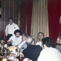 10/18/78 - Father & Son Night, L & L Castle Lanes, San Francisco - Joe Farrah, standing far left, Randy & Bill Tonelli, Charlie Bottarini, backs to camera: Pete Bello and Mike Spediacci, and Joe Giuffre, standing.