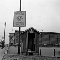 12/8/78 - Al Fregosi’s property at Russia Ave. & Mission St. - The paper dirve shed shortly after being installed by Charlie Bottarini, Fred Krahl, Pete Bello, Mike Spediacci and Mike Castagnetto. This original shed was burned down in April 1980 and was replaced in May that year. The shed was destroyed again in June 1980.