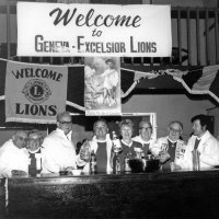 May 28-June 1, 1980 - District 4-C4 District Convention, El Rancho Tropicana, Santa Rose - L to R: Al Kleinbach, Linnie Faina, Pat Martin, Frank Ferrera, Sophie Zagorewicz, Pete Bello, Tad Zagorewicz, and Bob Pacheco.