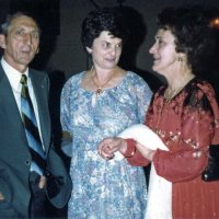 6/9/79 - Installation of Officers, Presidio Officers’ Club, San Francisco - L to R: Charlie & Estelle Bottarini, and Eva Bello.