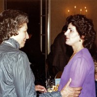 7/25/82 - 32nd Installation of Officers, Olympic Golf & Country Club, San Francisco - Guest and Margot Clews; Charlie Bottarini on left.