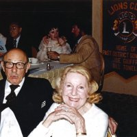 7/25/82 - 32nd Installation of Officers, Olympic Golf & Country Club, San Francisco - Foreground: unidentified guests; background, L to R: Mary Davis, Irene & PDG Bill Tonelli, and Frances & Outgoing President Mike Spediacci.