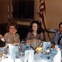 7/25/82 - 32nd Installation of Officers, Olympic Golf & Country Club, San Francisco - Linda & John Madden, on right, with their guests.