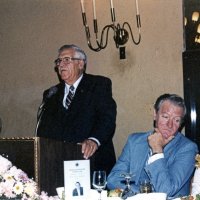 7/25/82 - 32nd Installation of Officers, Olympic Golf & Country Club, San Francisco - L to R: Margot Clews, Emma & PDG Joe Giuffre, and PDG Les & Mary Davis.