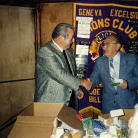 9/18/91 - Awards Night & Induction of Ben Speteri, Granada Cafe, San Francisco - Ron Faina (left) and Bill Tonelli.