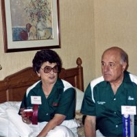 5/22/93 - Marriott Hotel, Milpitas - Estelle Bottarini and Gino Benetti.