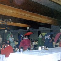 5/19/95 - El Rancho Tropicana, Santa Rosa - Amateur Show - L to R, in costume only: Diane Johnson, Handford Clews, Estelle Bottarini, Al Fregosi, Charlie Bottarini, and Irene Tonelli.