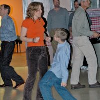 2/26/05 - Recreation Center For the Handicapped, San Francisco - 23rd Annual Crab Feed - 429 attending - Guests enjoying dancing following dinner.