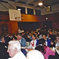 2/26/05 - Recreation Center For the Handicapped, San Francisco - 23rd Annual Crab Feed - 429 attending - everyone enjoying diner.