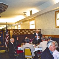 3/19/05 - Ladies Luncheon honoring our late Lions, Italian American Social Club - Far table: Ted Wildenradt (white shirt), Jeanette Pavini, guest, Galdo (standing) & Pat Pavini, guest, Charlie & Estelle Bottarini. Mike Castagnetto at close table.