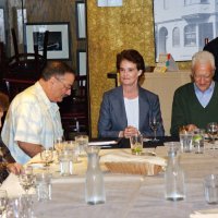 3/18/09 - Bertolucci’s Ristorante, South San Francisco - Guest Speaker: Michelle Ramirez with Coalition of Concerned Medical Professionals - L to R: Estelle Bottarini (partial), Lorraine & Mike Castagnetto, George & Kathy Salet, and Al Gentile.