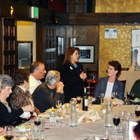 3/18/09 - Bertolucci’s Ristorante, South San Francisco - Guest Speaker: Michelle Ramirez with Coalition of Concerned Medical Professionals - L to R: Charlie & Estelle Bottarini, Lorraine & Mike Castagnetto, George Salet, Ester Lee, candidate for 2nd Vice District Governor, Kathy Salet, and Al Gentile & Arline Thomas.