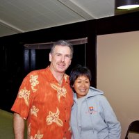 2/23/08 - 26th Annual Crab Feed - Janet Pomeroy Recreation & Rehabilitation Center, San Francisco - Member Bob Fenech with girlfriend Leona Wong.