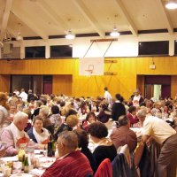 2/23/08 - 26th Annual Crab Feed - Janet Pomeroy Recreation & Rehabilitation Center, San Francisco - Guests enjoying