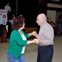 2/23/08 - 26th Annual Crab Feed - Janet Pomeroy Recreation & Rehabilitation Center, San Francisco - Bill Graziano dancing it up with a guest.