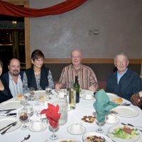 11/29/09 - 31st Annual Guilio Francesconi Charity Raffle drawing, Italian American Social Club, San Francisco - Guests enjoying.