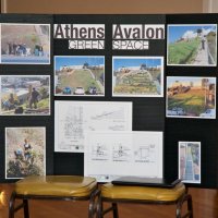 3/16/11 - Speakers: Athens Avalon Green Space - Italian American Social Club, San Francisco - Photo board presentation on the Athens Avalon Green Space.