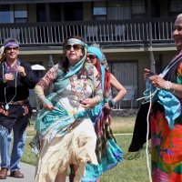 5/21/10 - District 4-C4 Convention, Sacramento - Costume Parade - Lion members on parade.