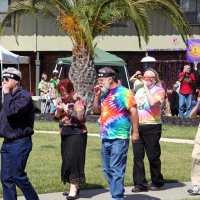 5/21/10 - District 4-C4 Convention, Sacramento - Costume Parade - Lion members on parade.