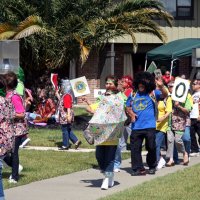 5/21/10 - District 4-C4 Convention, Sacramento - Costume Parade - Lion members on parade.