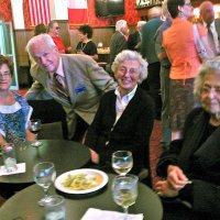 7/18/12 - Installation of Officers at the Italian American Social Club, San Francisco - L to R, foreground: Diane & Ward Donnelly, Pat Pavini, and Emily Farrah; background: Sharon Eberhart, Emily Powell, Galdo Pavini, Joe Farrah, Bob Quinn, Gerald Lowe, Kathy Salet, Bill Graziano, and George Salet.