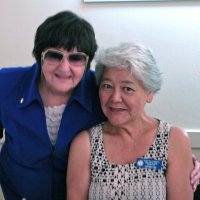 7/18/12 - Installation of Officers at the Italian American Social Club, San Francisco - Margot Clews and Sandee Ige.