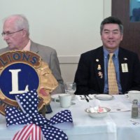 7/18/12 - Installation of Officers at the Italian American Social Club, San Francisco - Ward Donnelly and PDG Eugene Chan.