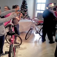 12-1-12 - Leo meeting, decorating party, and Bike Givaway.