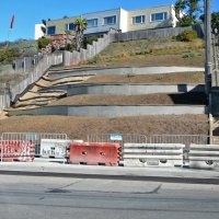 11-5-12 - Athens / Avalon Green Space in cooperation with SF Park Alliance - View of the greenspace after some work has been completed terracing the area.