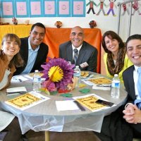 11-16-12 - Thanksgiving Luncheon, Mission Educational Center, San Francisco - Guests from the San Francisco Unified School District.