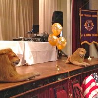 3/30/13 - Police & Firefighters’ Awards Banquet, Patio Espanol Restaurant, San Francisco - Decorations at the banquet.