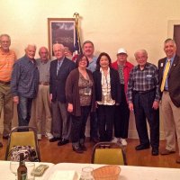 4-19-17 - Italian American Social Club, San Francisco - Candidates Visitation - L to R: Lyle Workman, Al Gentile, Bill Graziano, Ward Donnelly, Viela du Pont, Bob Fenech, Helen Ariz Casaclang (candidate for 2nd VDG), President Sharon Eberhardt, Joe Farrah, and Mario Benavente (candidate for DG).