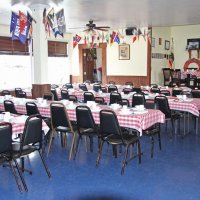 2-18-17 - 32nd Annual Crab Feed, Mariposa Hunters Point Yacht Club, San Francisco - Table set and ready to go.