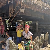 12/12/18 - Lion Paul and Rosalinda Corvi at UNESCO Ifugao rice terrace village in the Philippines.