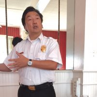 8/15/18 - Italian American Social Club - Guest speaker SFFD Battalion Chief Sam Lai, a 29 year veteran, speaking to the Club about fire safety, retired fire fighters, and local and city wide fire stations.