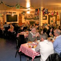 2/24/18 - 33rd Annual Crab Feed - Guests enjoying themselves during the crab dinner.