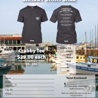 2/24/18 - 33rd Annual Crab Feed - Crab Feed Shirt Flyer