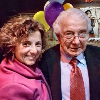 1/15/2020 In Seattle via Facebook - Lion Joe Farrah and daughter Theresa taking time to pose at their joint birthday party.