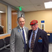 12/6/19 - Lions Zenaida & Robert Lawhon’s visit to the Pacific Vision Surgery Center - Executive Director of the Lions Eye Foundation of CA-NV, Inc. with Lion Robert Lawhon.