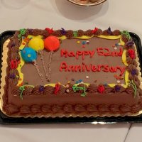 12/18/19 - Meeting at the IASC - Lions Zenaida and Robert Lawhon’s 52 Anniversary. They were kind enough to share the celebration at the meeting with fellow Lions including bringing their own cake.