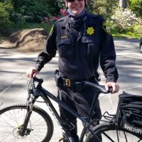 5-19-21 - Golden Gate Park, San Francisco - Stephen Martin during Sheriff’s training; he was “in pain” after the training.